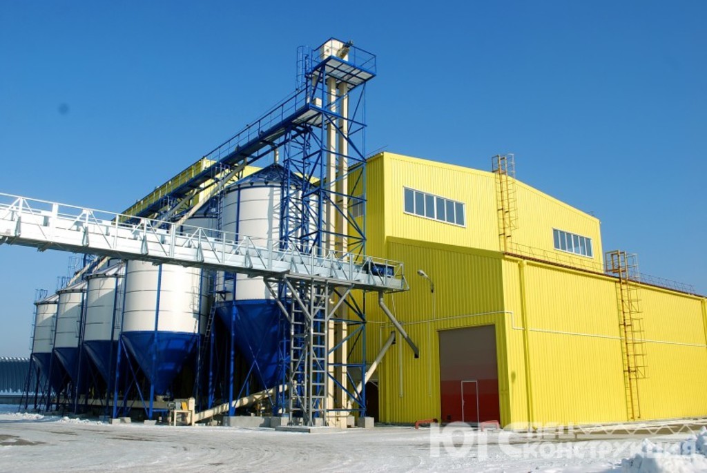Комбикормовый завод здание АБК Светлоград