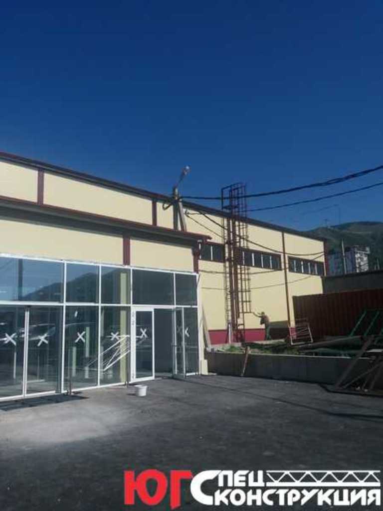 Строительство магазина торгового комплекса
