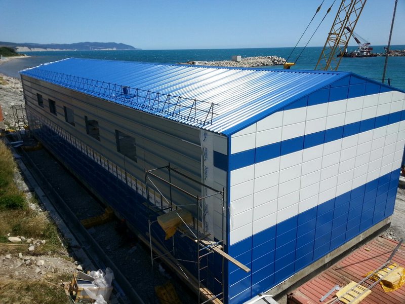 Приступили к строительству Эллинга для катеров г. Геленджик