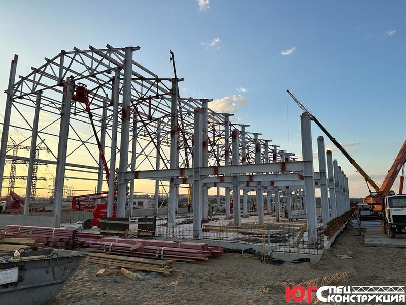 Монтаж КРУЕ 500 на Волжской ГЭС